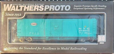   HO WALTHERS PROTO - NY CENTRAL  50' BOXCAR  - NEW    203042