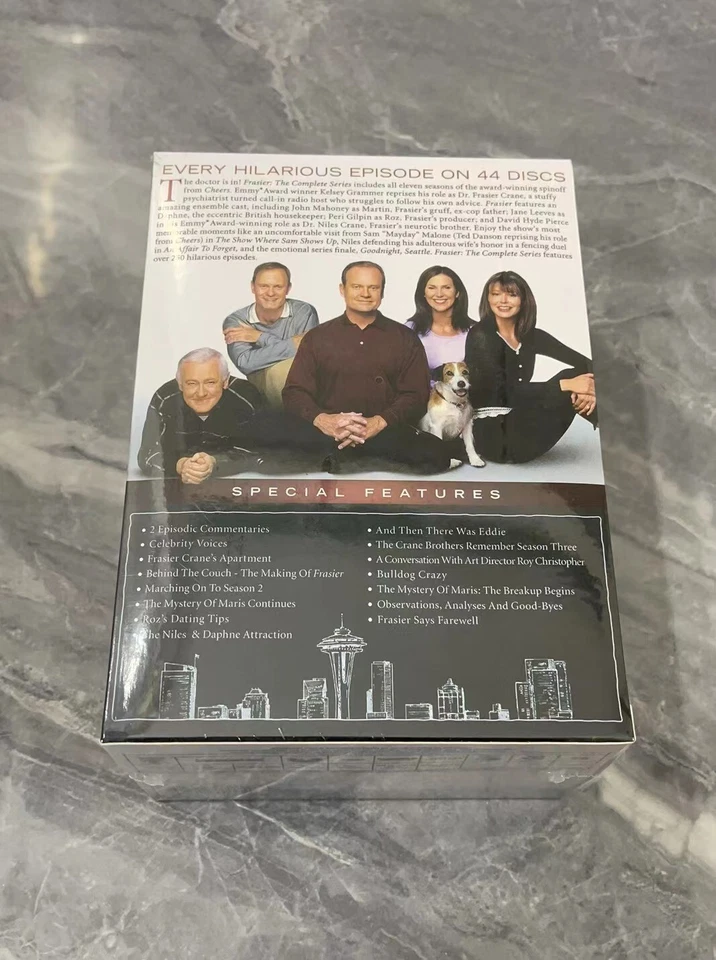 Frasier The Complete Series season 1-11 (DVD 44-Disc) New Sealed US Seller Foto 4 de 4