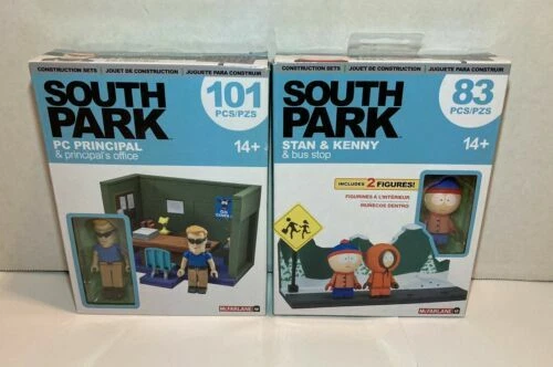 Figuras de juguete de construcción de South Park
