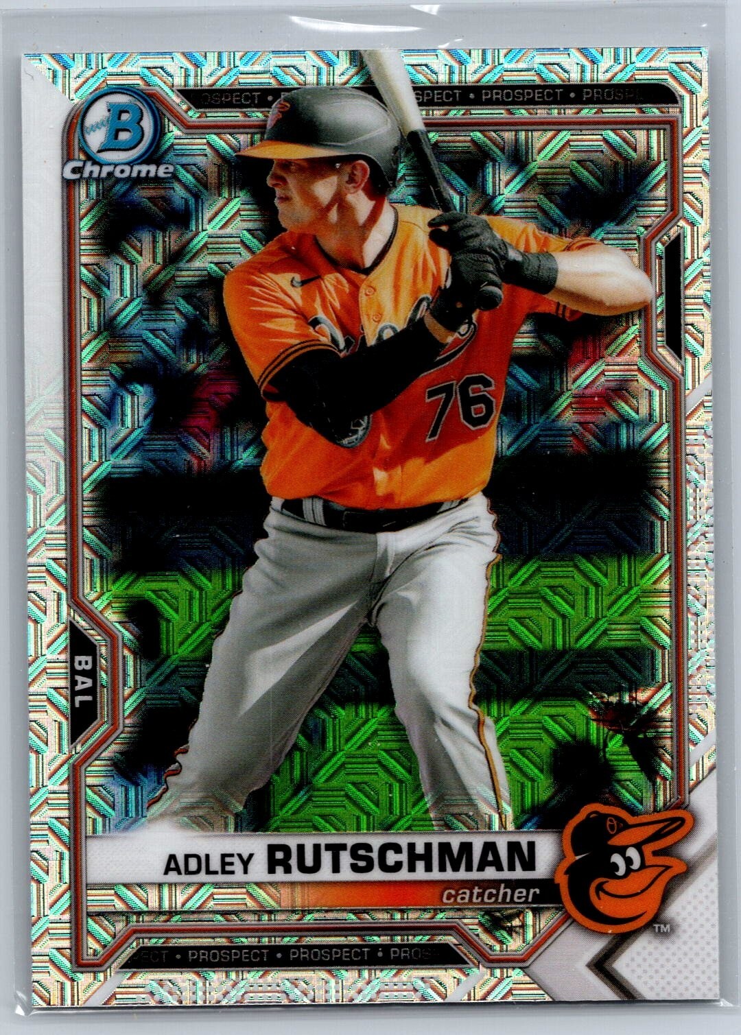 2021 Bowman Chrome Mega Box Adley Rutschman Baltimore Orioles #BCP-241