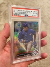 Vladimir Guerrero Jr. 2017 Bowman Chrome PSA 10 GEM MTMega Box Refractor BCP32