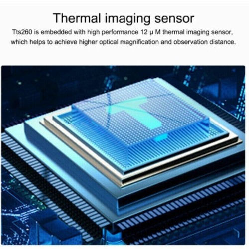 TTS260 4x Zoom Infrared Night Vision Thermal Imager Tunting Monocular Telescope - Zdjęcie 4 z 10