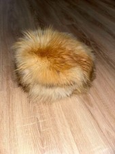 Authentic Real Fox Hair Fur Winter Warm Fashion Hair Beanie Trendy Hat