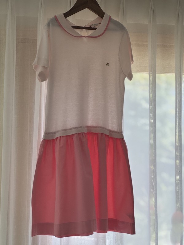New w/o tag 12 y old - Stunning Bonpoint pink polo dress Stunning