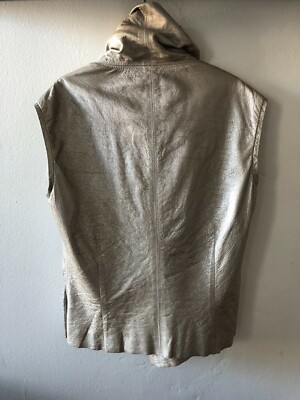 Rick Owens Leather Vest | eBay