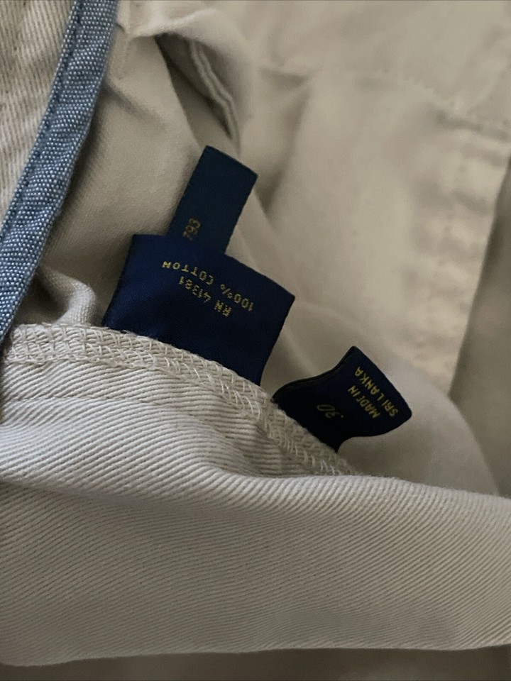 polo ralph lauren shorts khaki classic fit 9” eBay