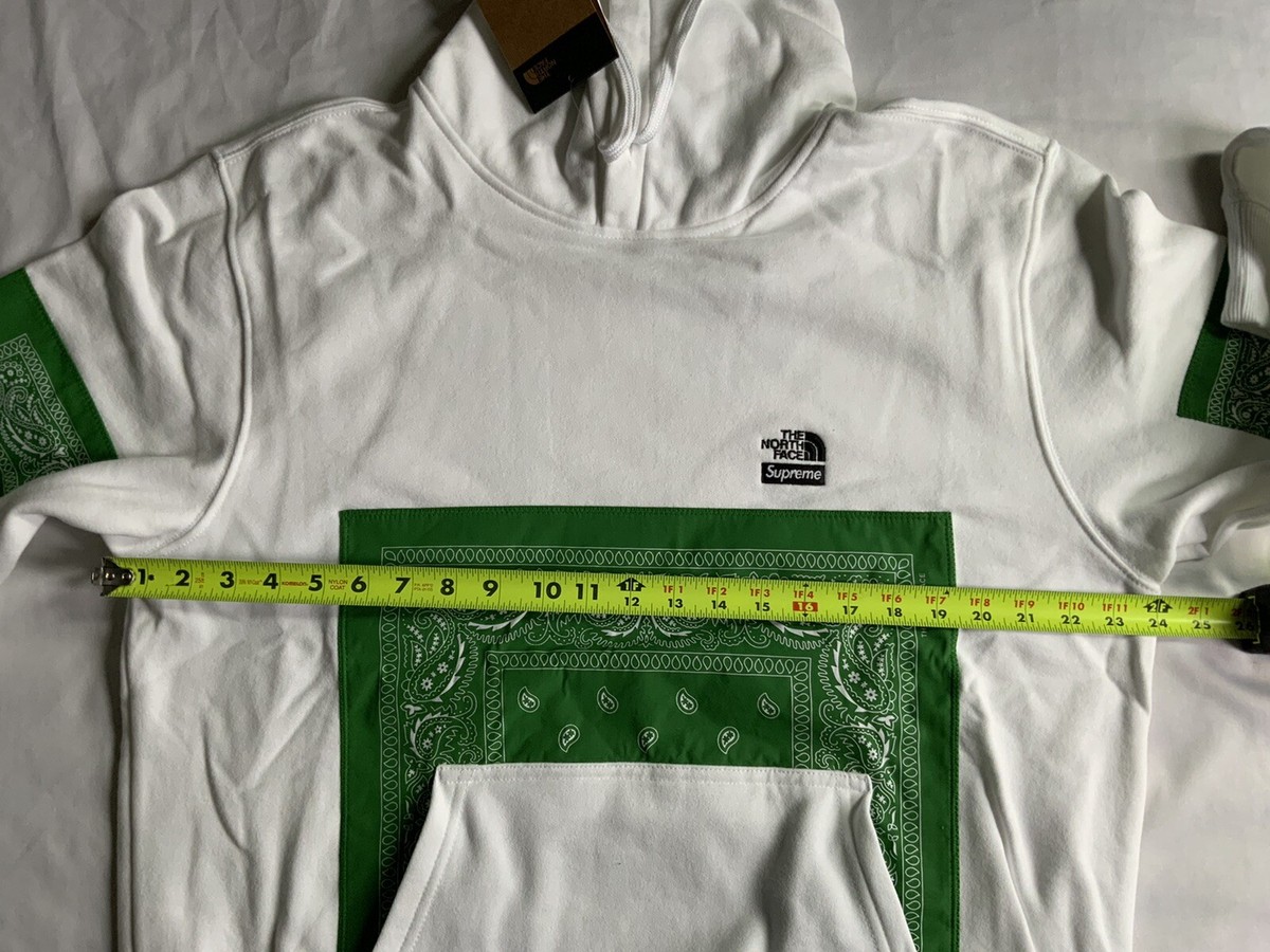 Supreme x North Face Lot Bandana Hooded Sweatshirt M Supreme x North Face Lot Bandana Hooded Sweatshirt M