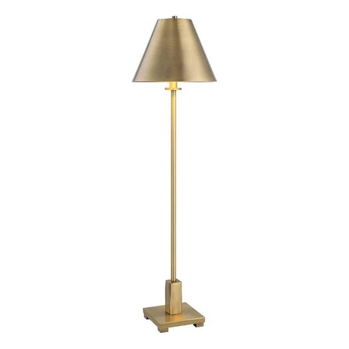 Uttermost Pilot Contemporary Metal Buffet Lamp in Brass/Gold - Picture 1 of 6