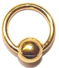 Nagelpiercing vergoldet ! klein. &Oslash; 2-3 mm Menge w&auml;hlen. Nagel Piercings