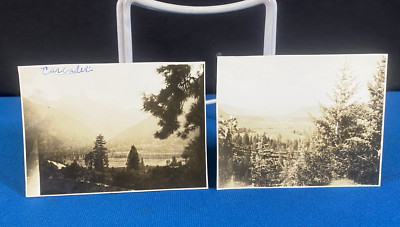 Cascade Mountains & Leavenworth Washington Views Antique 1923 Photos Lt#30