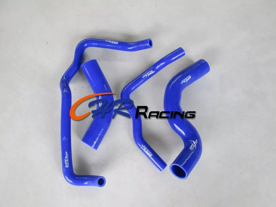 Silicone Radiator Hose For 1999-2005 Toyota HILUX 3.0L KZN165R Turbo Diesel BLUE - image 3 of 4