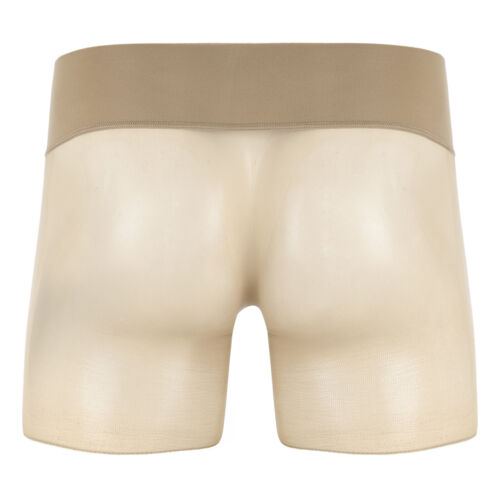 Herren Unterwäsche Kompressionsunterhose mit Scheide verführerische Boxershorts transparent - Bild 38 von 59