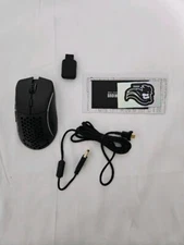 Glorious - Model D Wireless Optical Honeycomb RGB Gaming Mouse - Matte Black