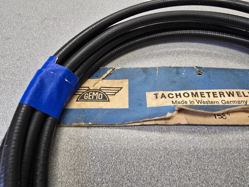 EXCELENTE CABLE TACÓMETRO NOS GEMO 0202/4000 PORSCHE 356A 356B 356C W ALEMANIA Foto 2 de 4
