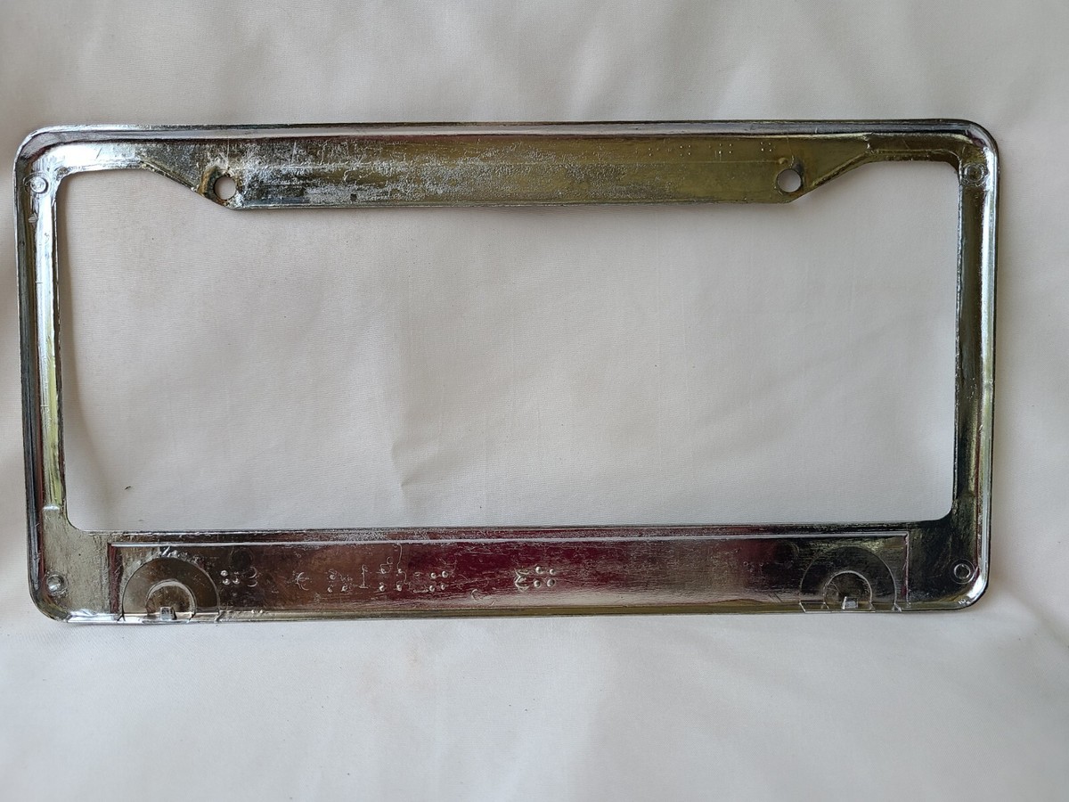 Vintage Bentley Fort Lauderdale Florida License Plate Frame 0522