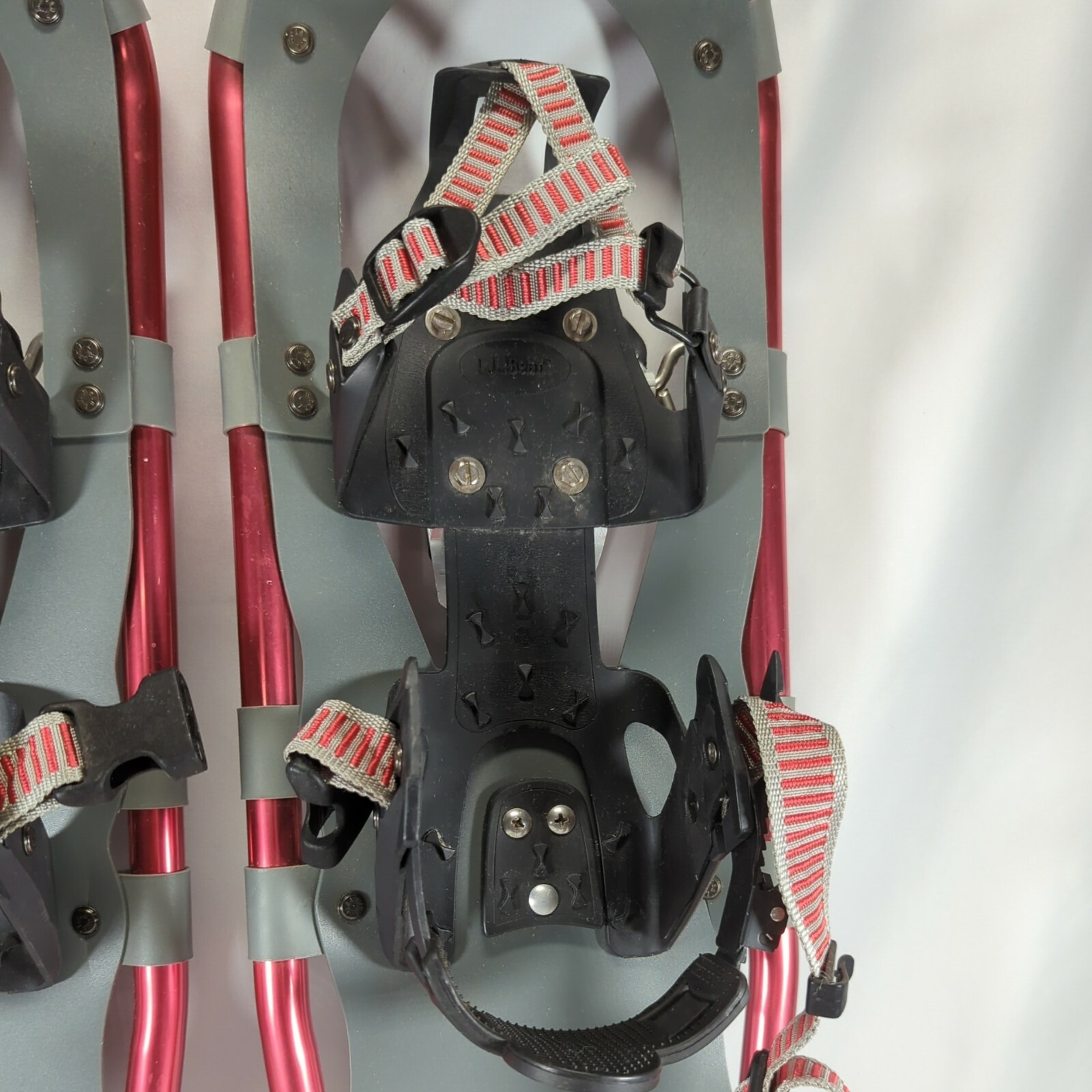 LL BEAN Winter Walker 26 Adult Aluminum Snow Shoes Red Gray (PARTS or REPAIR) eBay