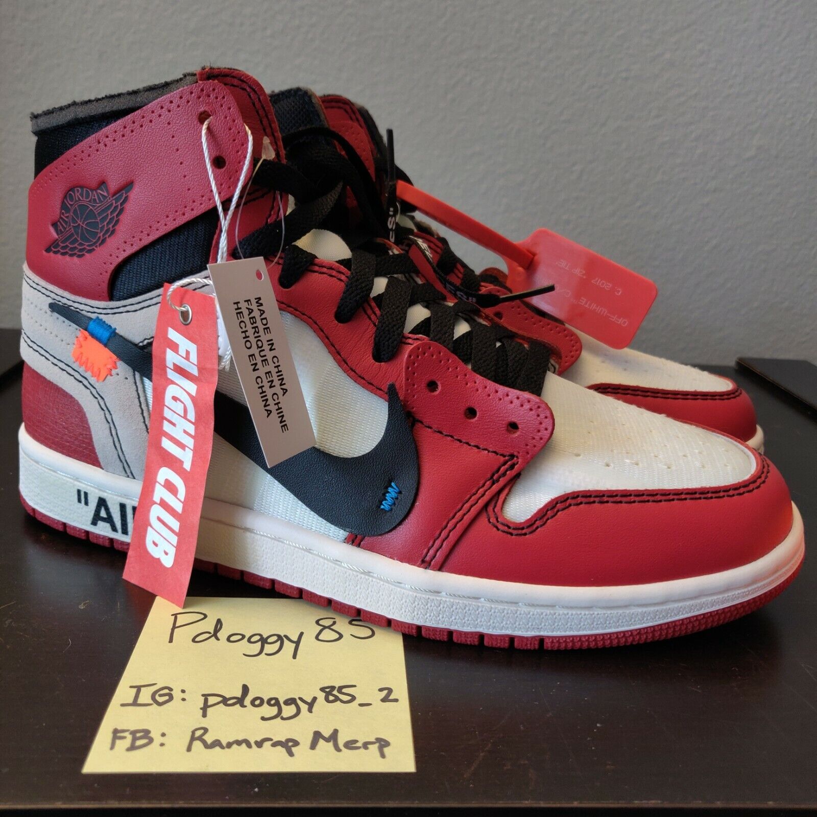 jordan 1 chicago off white