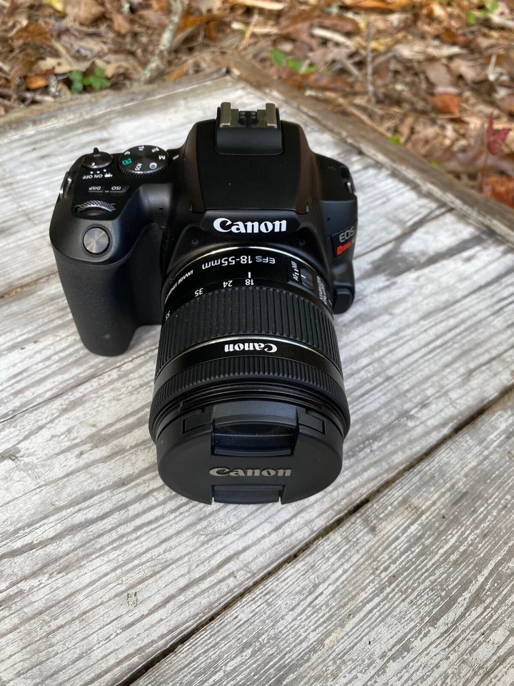 Canon EOS Rebel SL3 Camera with Canon EF-S 18-55mm Lens with Image Stabilizer - Image 3 of 4