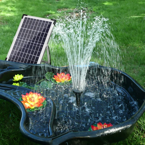 1350L/H Solar Panel Water Pump Feature Garden Pool Pond Fish Aquarium Fountain - Picture 5 of 18