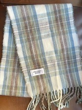 James Pringle Weavers-Wool Blend Plaid Scarf
