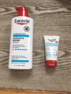 Eucerin Intensive Repair Body Lotion (21 fl. Oz/2.7) Advanced Repair Hand Creme