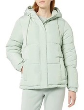 Amazon Essentials Women's Water-repellent Sherpa-lined Hooded Puffer Jacket -3xl