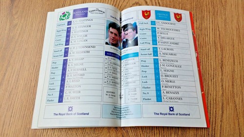 Scotland v France Rugby Programmes 1948 - 2012 - Picture 54 of 66