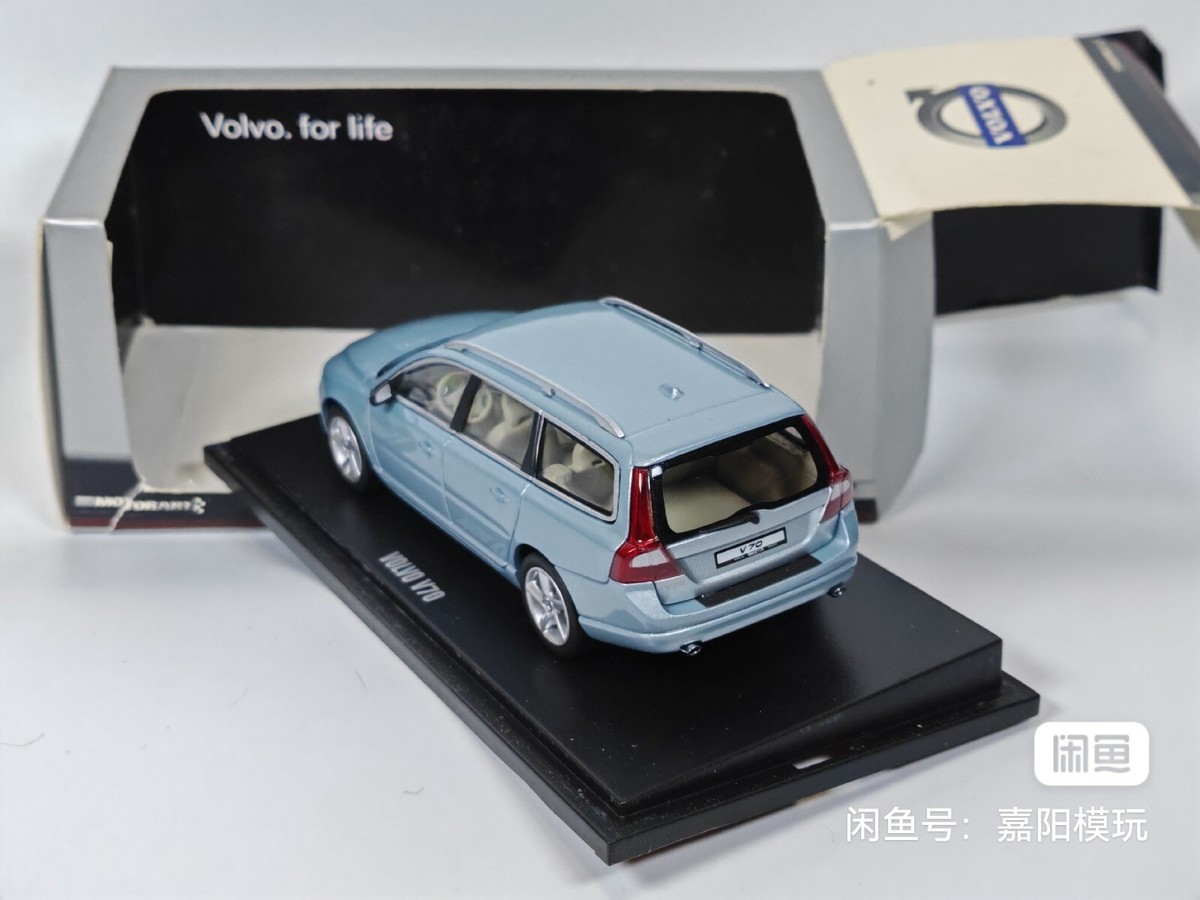 1/43 MOTORART VOLVO V70 CAR DIE CAST MODEL ICE BLUE RARE, $180.00