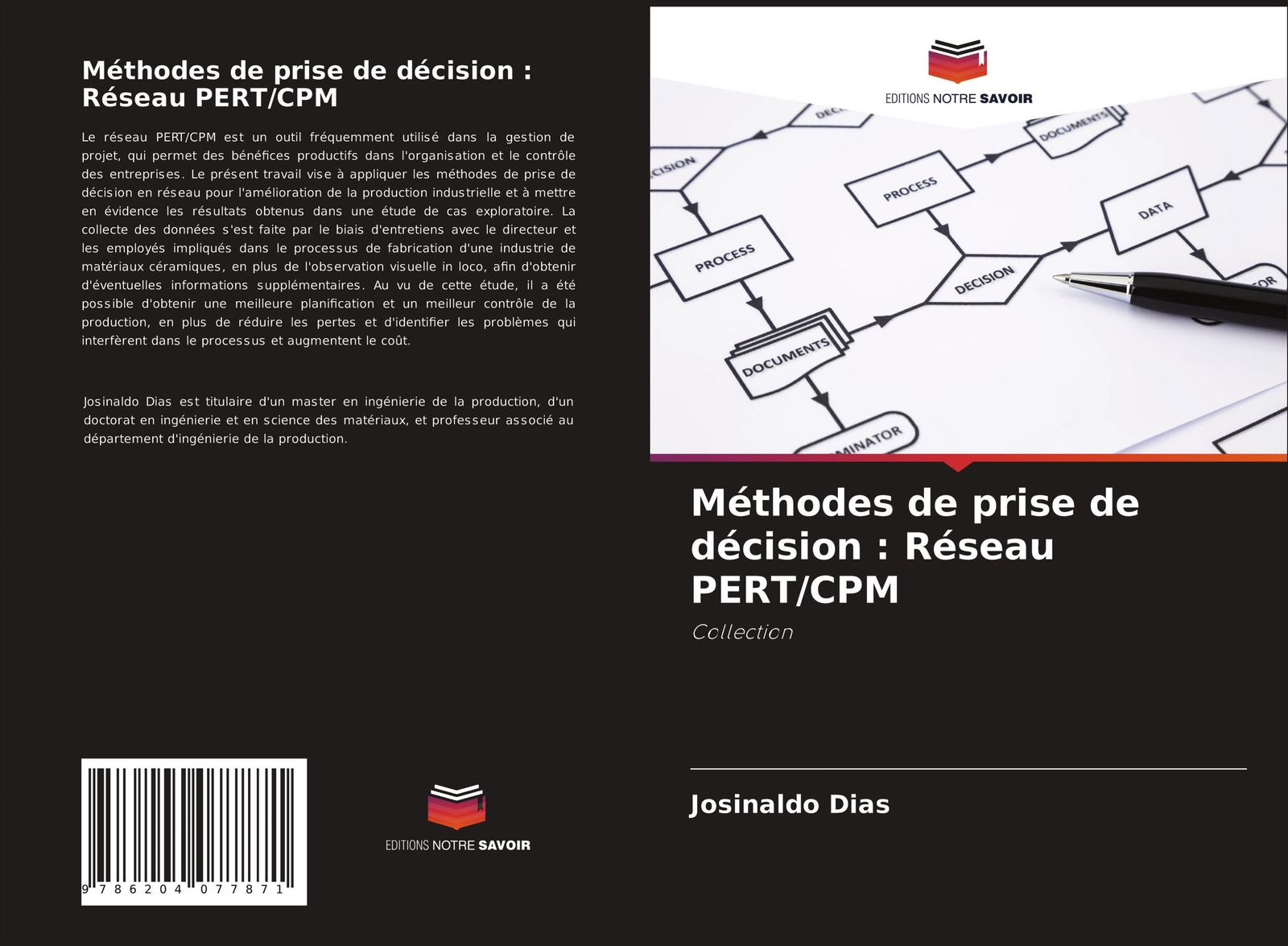 Thumbnail - Méthodes De Prise De Décision : Réseau Pert/cpm Collection Josinaldo
