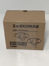 IKEA Ekorre Galvanized Steel Swing Ceiling Mount Hooks Indoor Outdoor Heavy Duty