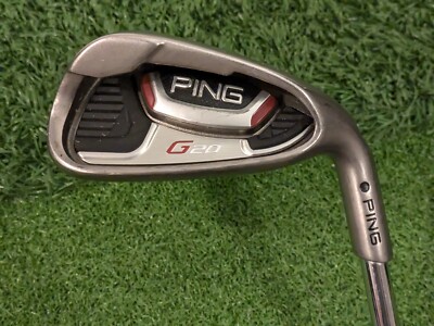 Ping G20 Series 8 Iron Black Dot Steel CFS Regular Flex OEM Original Grip 36.5''