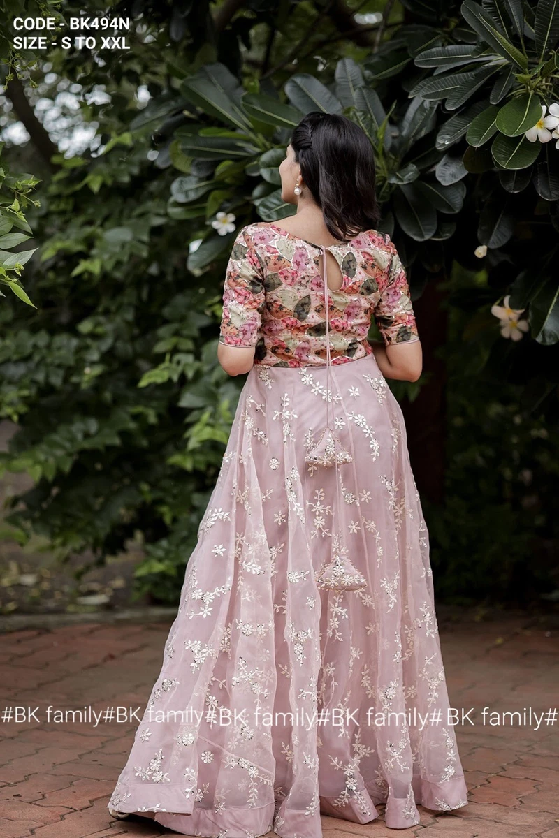 INDIAN ANARKALI DRESS PARTY WEAR GOWN L Size