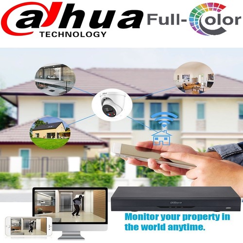 FOTOCAMERA DAHUA TIOC 5 MP SISTEMA CCTV 4K CVI DVR AUDIO COLORVU DH-HAC-HDW1509H-A-PV - Foto 11 di 15