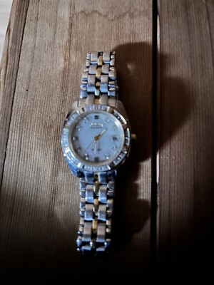 Citizen Diamond Mother of Pearl Dial Eco-Drive Women display picture 3