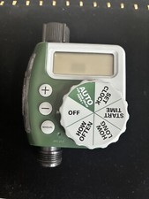 Orbit Single Outlet Hose Watering Timer - Green. Good condition. 