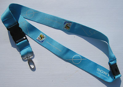 FIFA 2010公式ソニー　ストラップ　黒　南アフリカ大会 SONY South Africa 2010 FIFA World Cup Schlüsselband Lanyard NEU