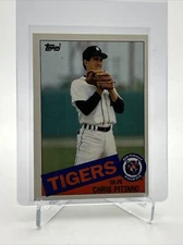 1985 Topps Traded Chris Pittaro Rookie Baseball Card #91T NM-MT FREE SHIPPING