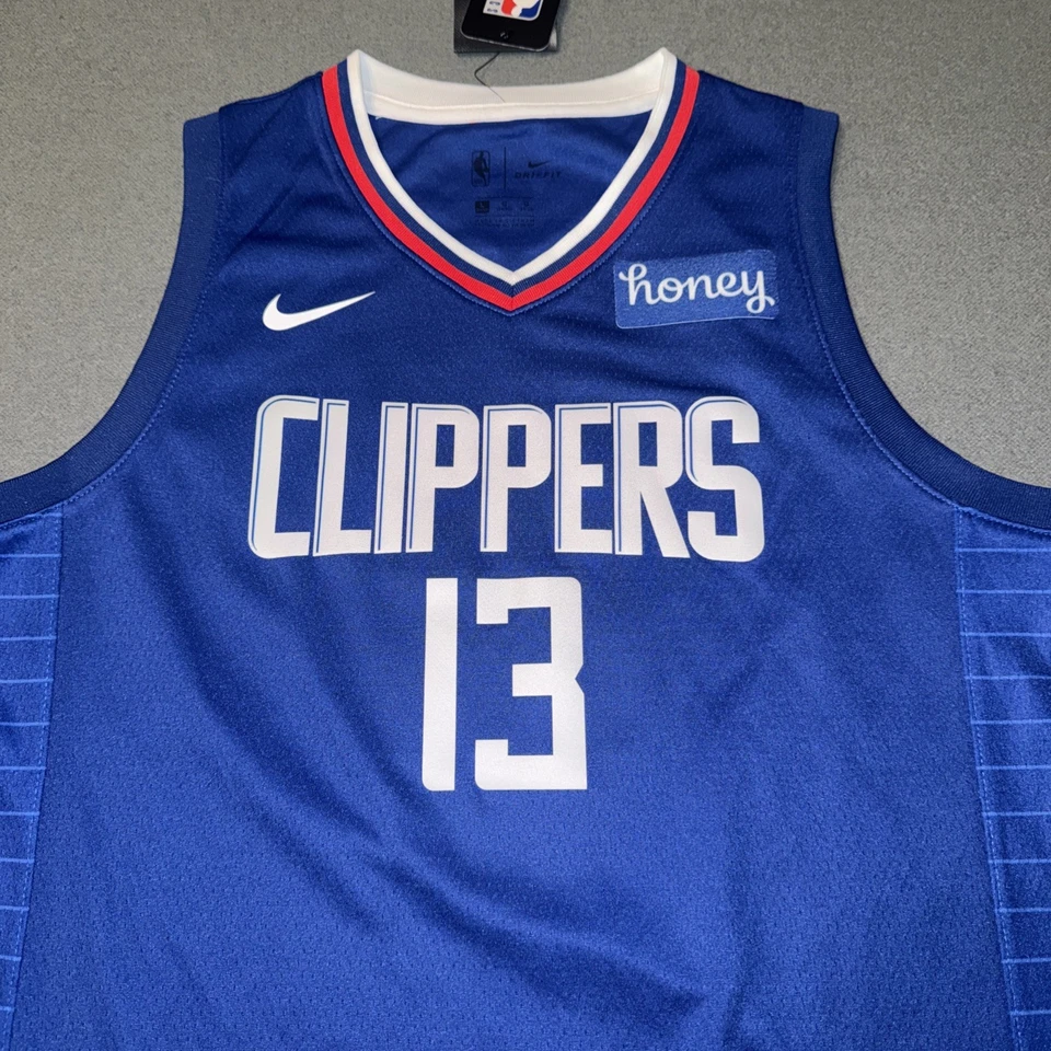 NBA LA Clippers #13 Paul George Nike DriFit Джерси молодежный размер большой новый с Ярлыками $89 Рекомендуемая розничная цена производителя - Изображение 2 из 4