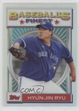 2020 Topps Finest Flashbacks Refractor Hyun-Jin Ryu #172 1d6y