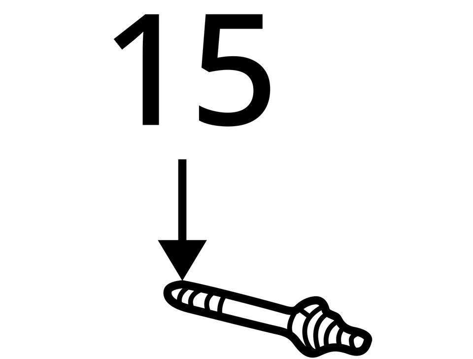 Oldsmobile Pontiac Alero Grand Am 1996-2001 perno de perno prisionero con PMP 10044389 - NUEVO OEM Foto 3 de 3