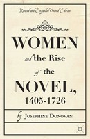Josephine Donovan | Women And The Rise Of The Novel, 1405-1726 | Taschenbuch