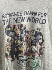 one piece t-shirt size large Anime