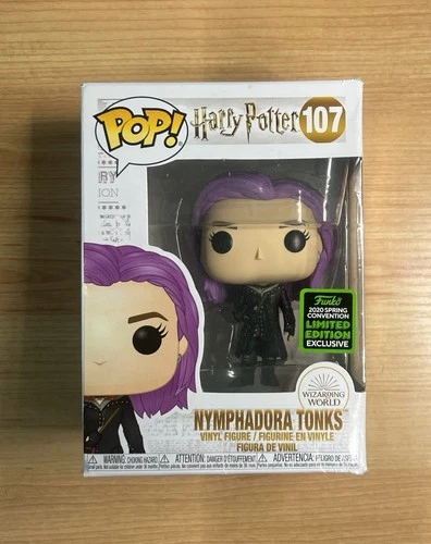 Funko POP Nymphadora Tonks Harry Potter 2020 ECCC Exclusive Vinyl Figure #107