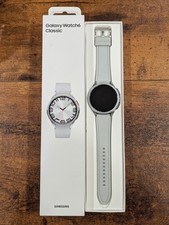 SAMSUNG Galaxy Watch 6 Classic 47mm StainlessSteel Smartwatch-Silver IN