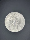 1943 P AU/BU Walking Liberty Half Dollar. 90% Silver U.S. Coin, Beautiful Luster