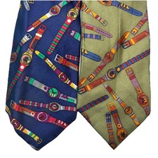 Pierre Balmain Mens Ties Couture Silk Necktie...