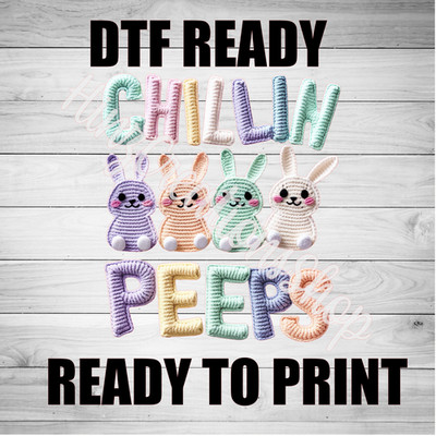 DTF Heat Transfer   Ready to Press, Full Color Design