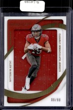 2024 Immaculate Collection #CIRJ-JMN Jalen McMillan Clearly Imm. RC Jerseys #/99