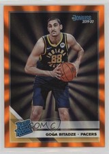 2019-20 Panini Donruss Rated Rookie Holo Orange Laser Goga Bitadze #217 0q0m