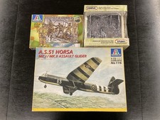 1:72 A.S.51 ALIANTE HORSA + 1:72 BRITISH PARATROOPERS + 1:72 KURSK RUINS WINTER